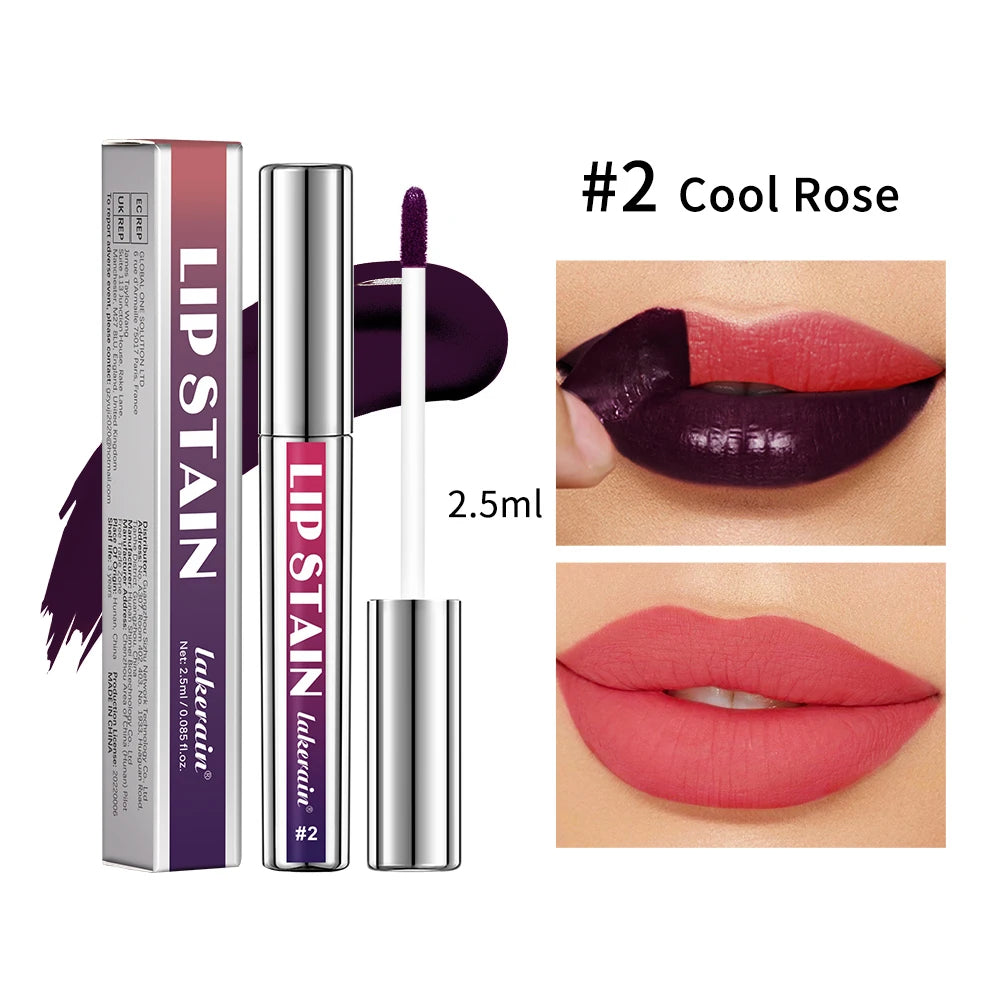 "Tinta labial efecto mate – Color intenso, larga duración, a prueba de agua"