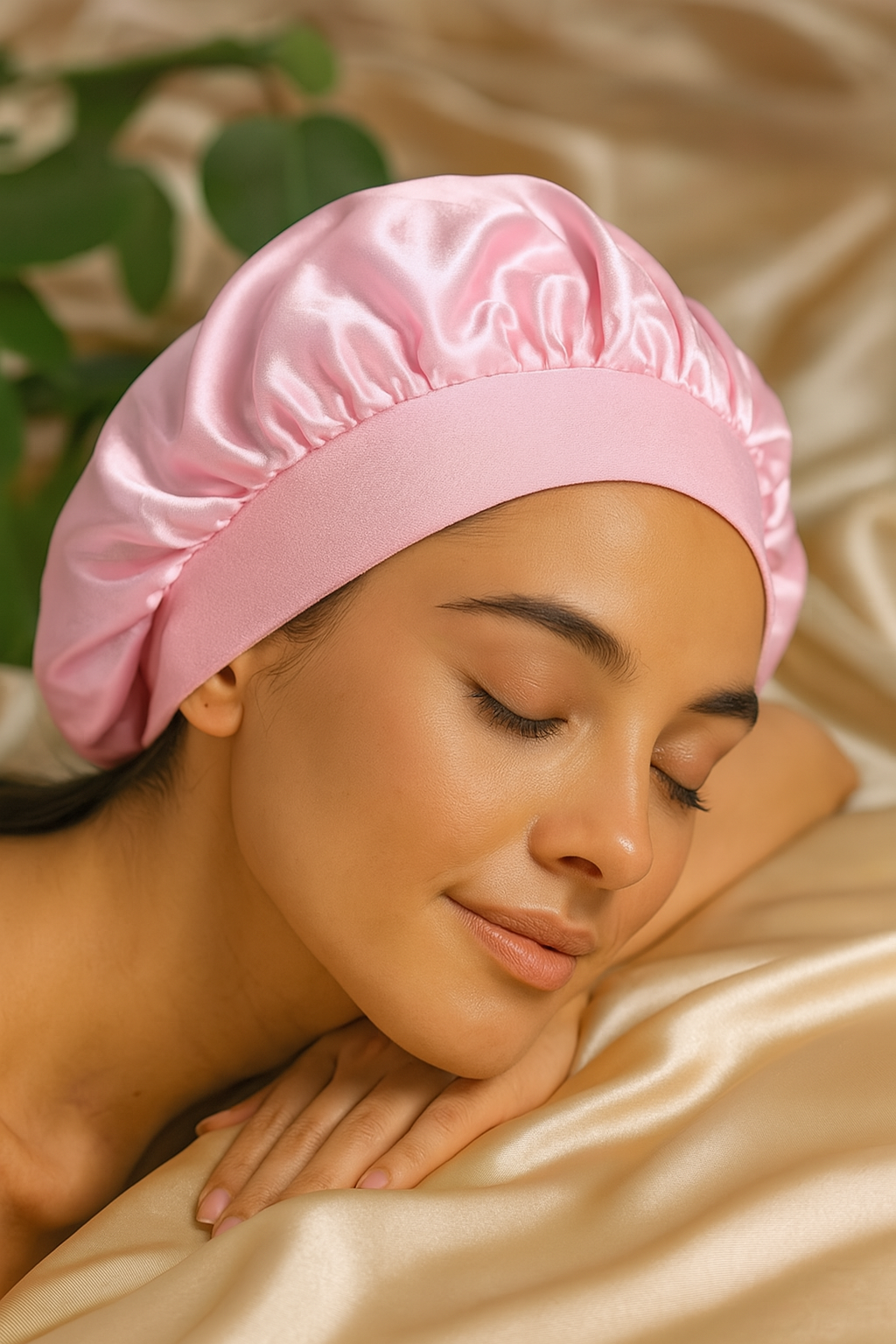 Gorro de Satén para Dormir – Protección, Hidratación y Estilo para tu Cabello