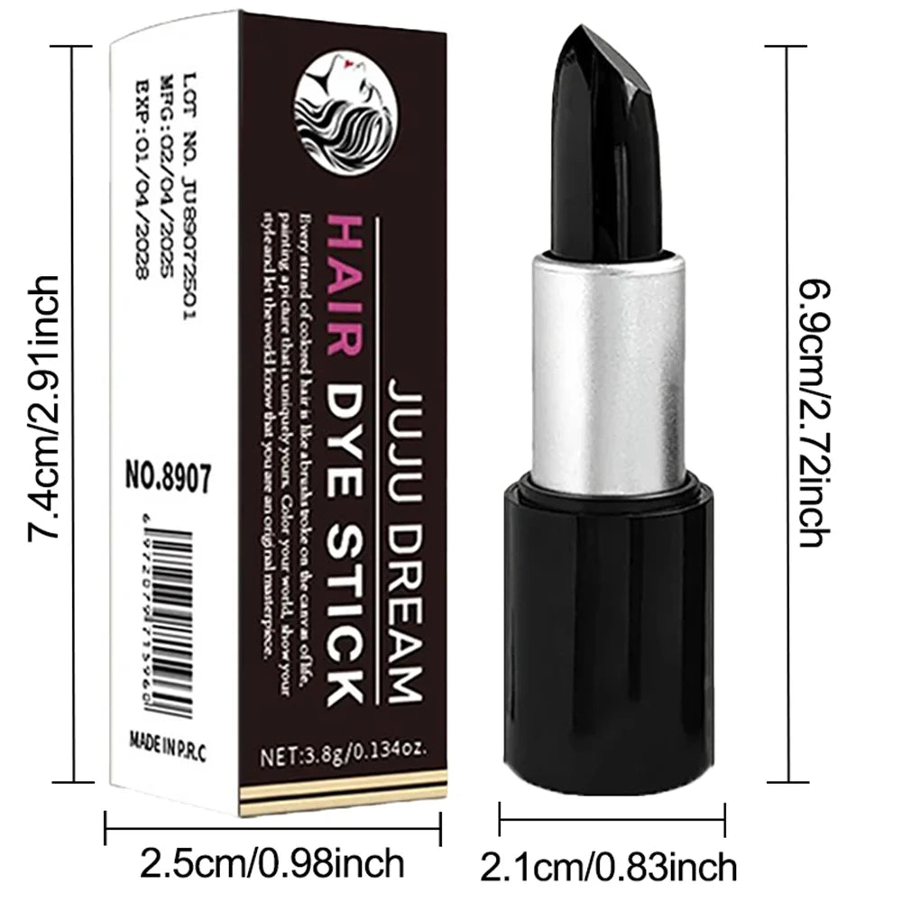 “Lápiz tinte portátil para cubrir canas – Retoque rápido y natural”